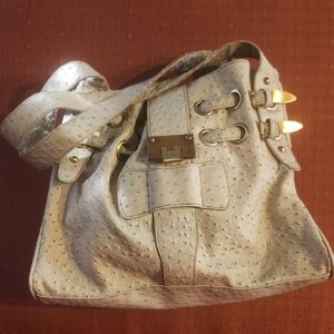 Chic Cream Women's Shoulder Bag